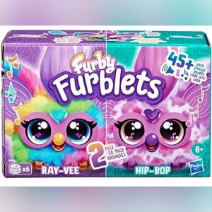Hasbro Furby Furbies Ray-Vee and Hip-Bop Plush Set